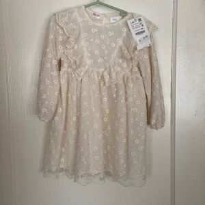 Zara Girls 3/4 Lace Dress